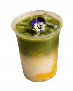 ICED MANGO MATCHA LATTE