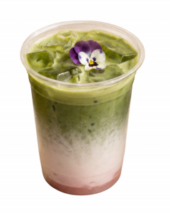 ICED STRAWBERRY MATCHA LATTE